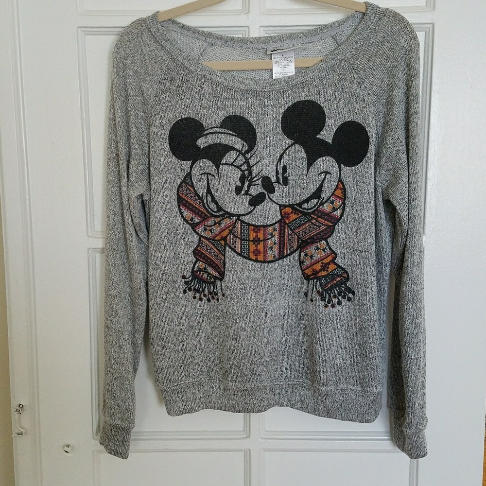 Disney Mickey & Minnie graphic sweater